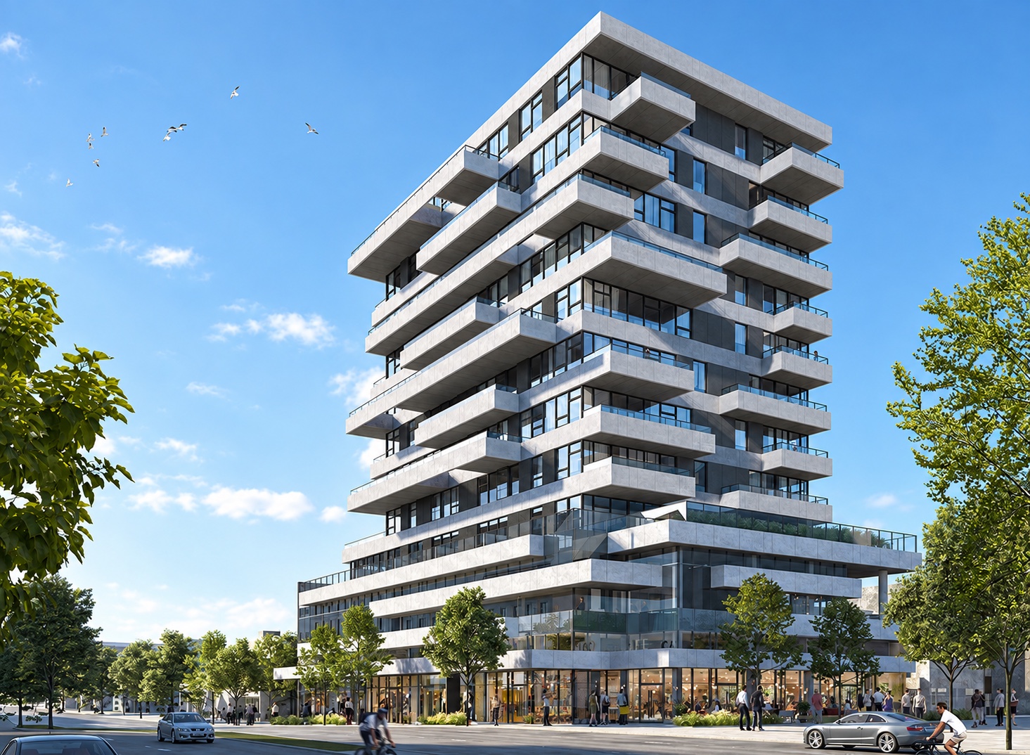 Aperture Living building in Vancouver